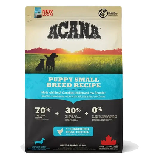 Acana Canine Puppy Heritage pienet rodut 2 kg  koiranruoka