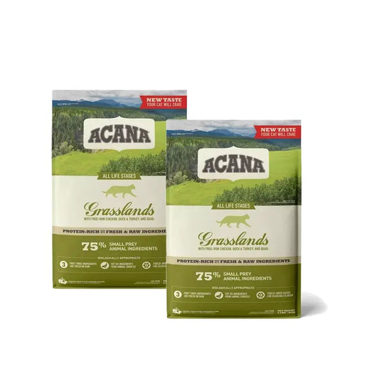 Acana Feline Adult Grasslands 4,5 kg kissanruoka, 2 kpl:n pakkaus