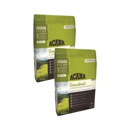 Acana Feline Adult Grasslands Pack 2 x 1,8 kg kissanruokaa