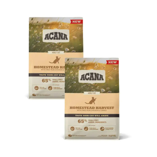 Acana Feline Adult Homestead Pack 2 x 1,8 kg kissanruokaa