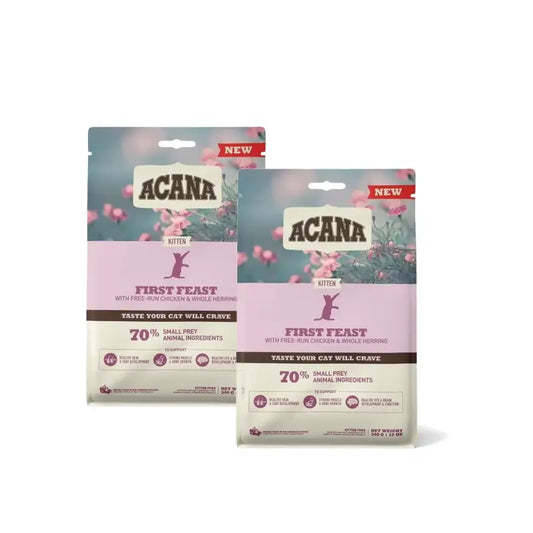 Acana Feline Kitten First Feast 1,8 kg kissanruoka, 2 kpl:n pakkaus