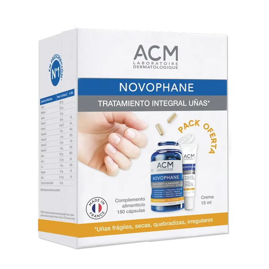 Acm Laboratoires Novophane Complete Nail Treatment Pack 3 Months