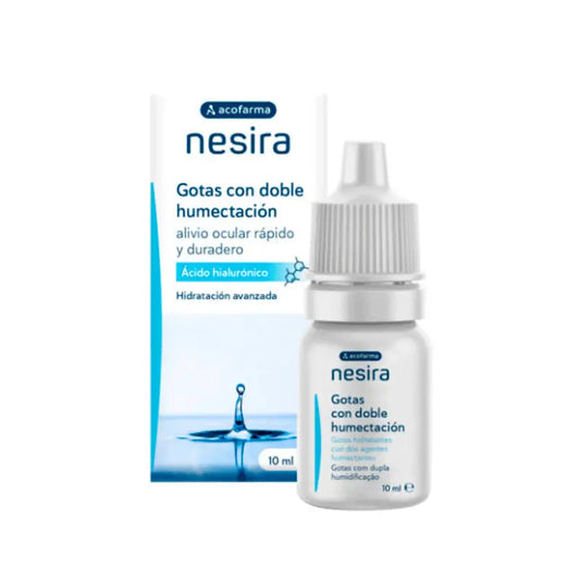 Acofar Nesira Double Moisturising Drops with Hyaluronic Acid 10 ml