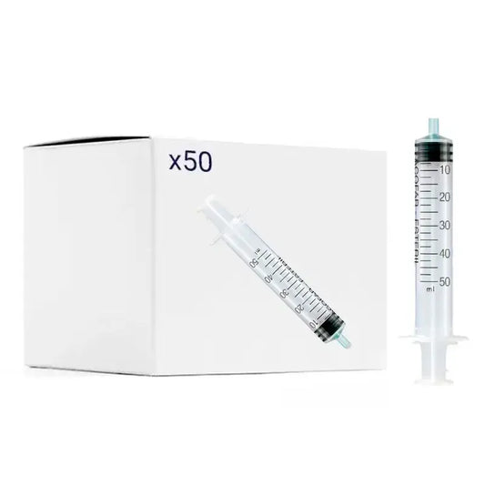 Acofar Packs Sterile Needle Free Syringes 3 Pieces 50 ml, 3 x 50 pcs.