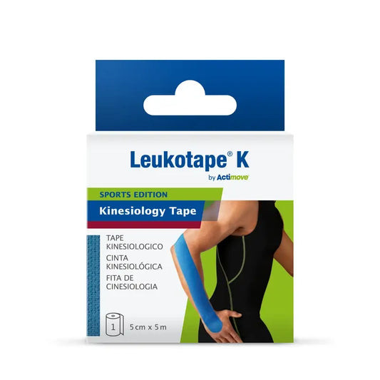 Leukotape K, sininen, 5 cm × 5 m