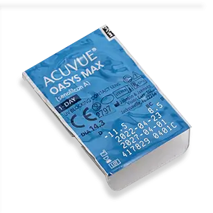 Acuvue 1 Day Oasys Max  päiväkäyttöiset piilolinssit, 90 kpl