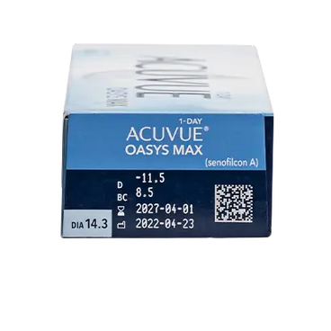 Acuvue 1 Day Oasys Max  päiväkäyttöiset piilolinssit, 90 kpl