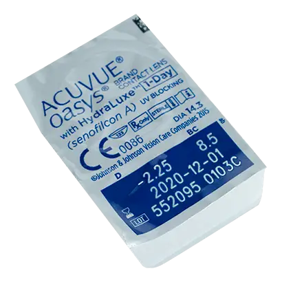 Acuvue 1 Day Oasys With Hydraluxe -päiväkäyttöiset piilolinssit, 30 kpl