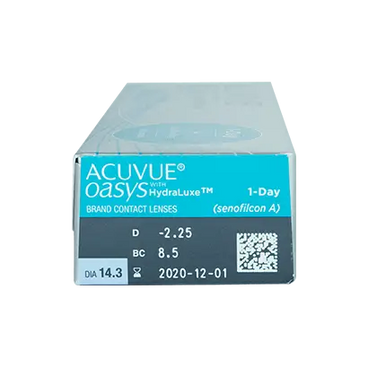 Acuvue 1 Day Oasys With Hydraluxe -päiväkäyttöiset piilolinssit, 30 kpl