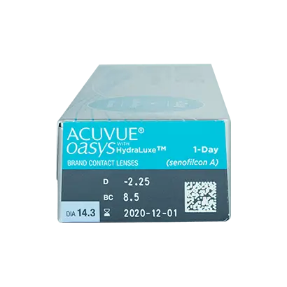 Acuvue 1 Day Oasys With Hydraluxe -päiväkäyttöiset piilolinssit, 30 kpl