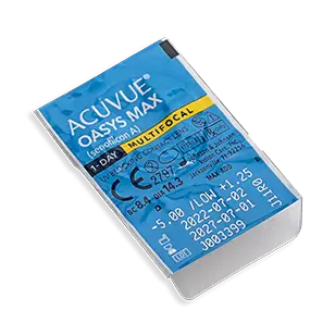 Acuvue Oasys 1 Day With Hydraluxe -toriset päivittäispiilolinssit, 90 kappaletta