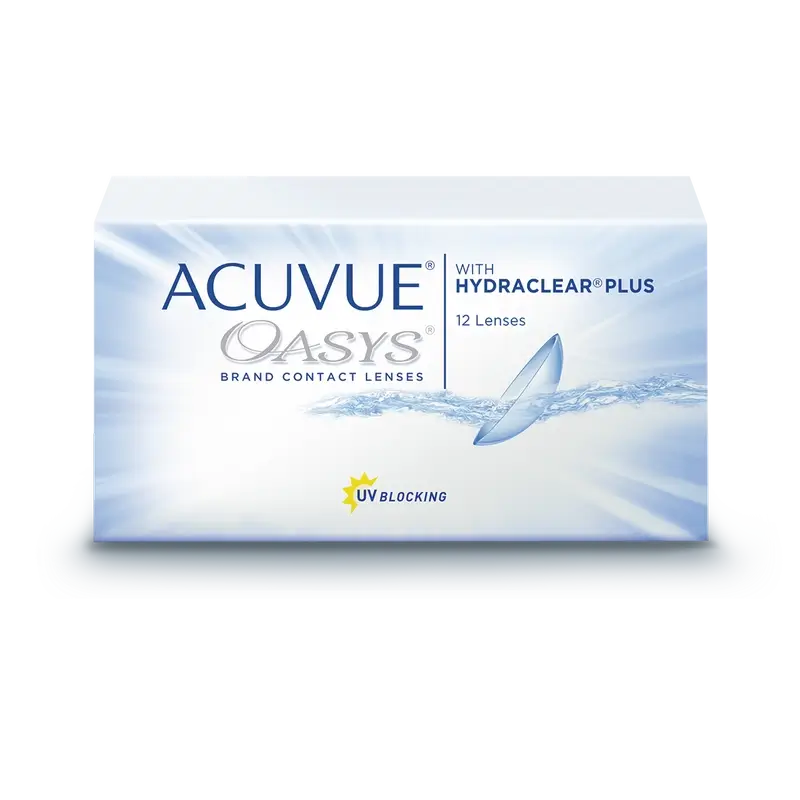 Acuvue Oasys Bi-weekly Spherical Lenses , 12 units