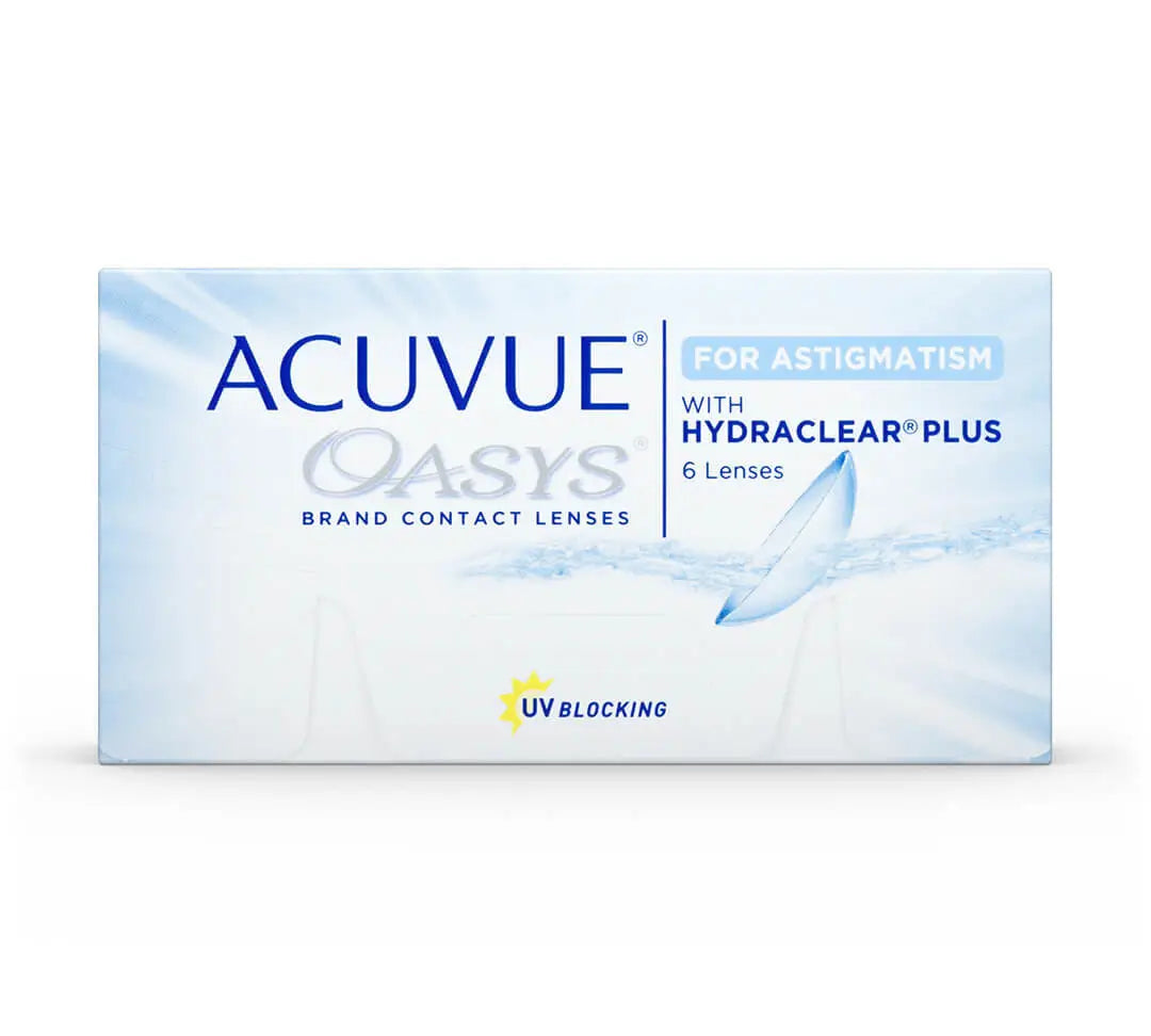 Acuvue Oasys Monthly Toric Lenses , 6 units