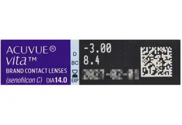 Acuvue Vita -piilolinssit (kahden viikon vaihto), 6 kpl