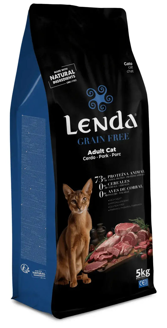 Adult Cat Cerdo Gf 5 kg – Lenda Adult Cat Cerdo Gf 5 kg