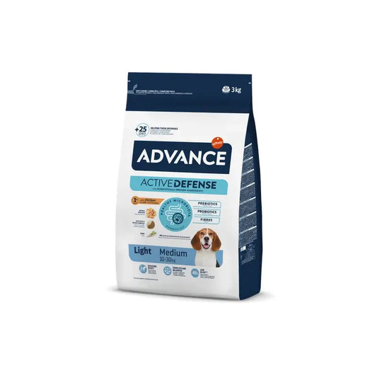 Advance Canine Adult Light Medium Kana 3 kg, koiranruoka