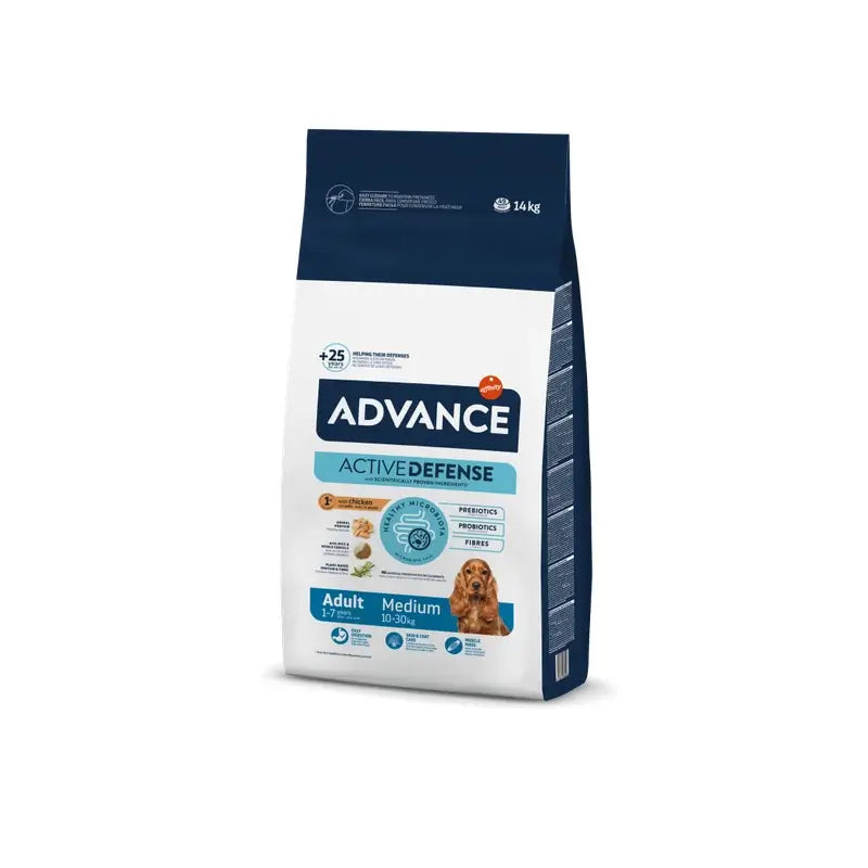 Advance Canine Adult Medium Kana ja riisi 14 kg, koiranruoka