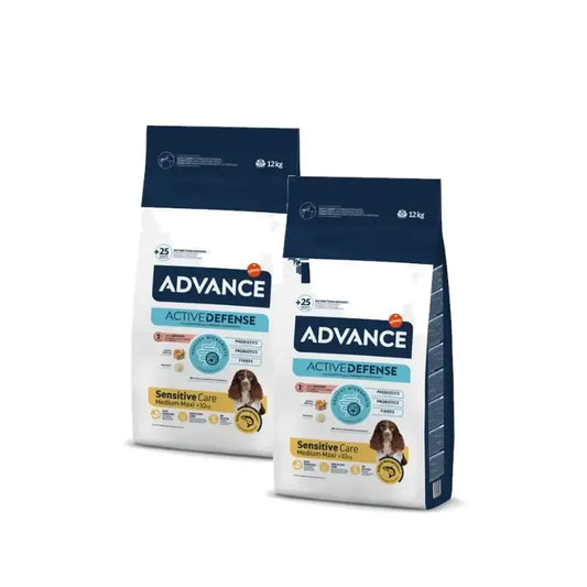 Advance Canine Adult Sensitive Salmon Arroz -pakkaus, 2 x 12 kg, koiranruoka