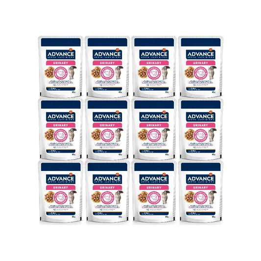 Advance Urinary -kissan kostearuoka, yksittäispakkaus, 12 x 85 g