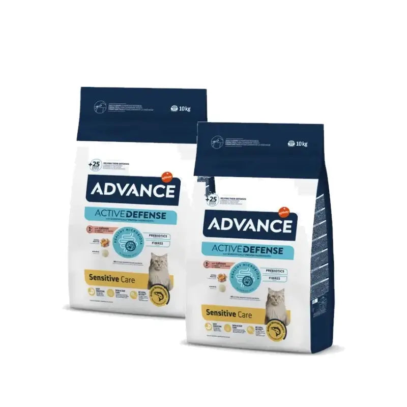 Advance Feline Adult Sensitive Salmon Arroz -pakkaus, 2 x 10 kg, kissanruoka