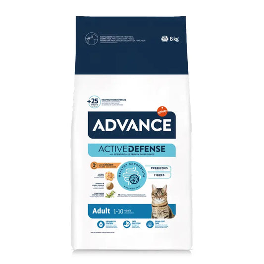 Advance-kissanruoka, kanaa sisältävä, superpremium, 6 kg