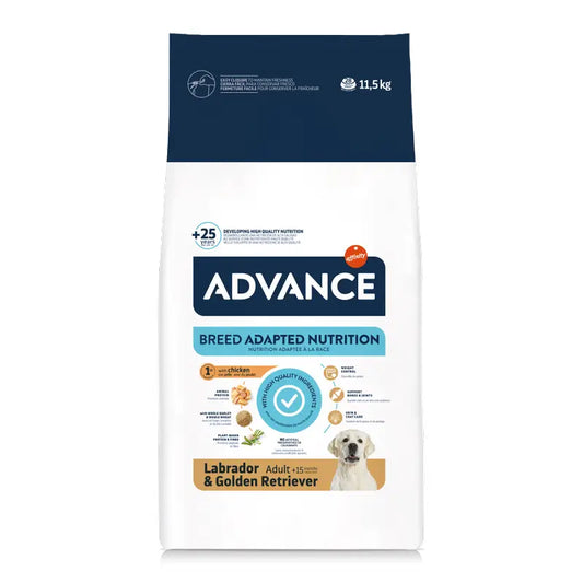 Advance-koiranruoka, Medium, kanaa sisältävä, Superpremium, 11,5 kg