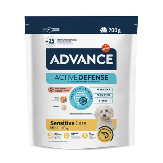 Advance koiranruoka, Mini, lohilla, superpremium, 700 g
