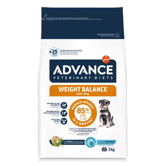 Advance Weight Balance -koiranruoka, Mini, Superpremium, 3 kg