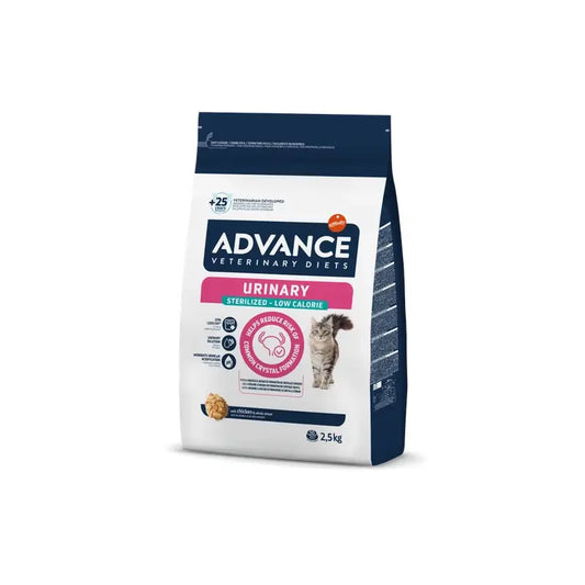 Advance Vet Feline Esterilizado Urinary Low 2,5 kg, kissanruoka