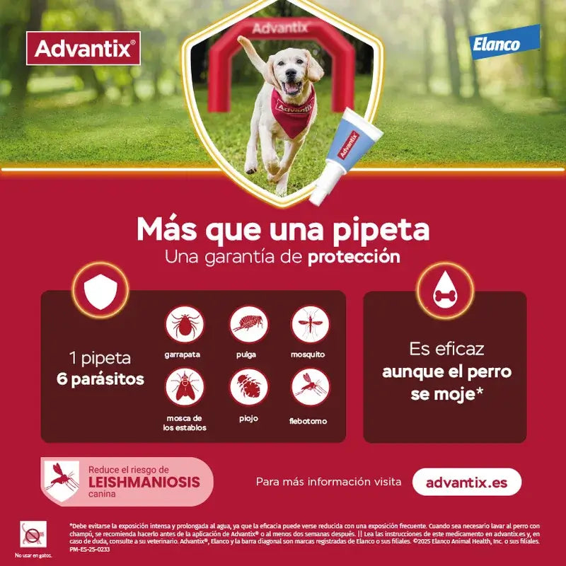 Advantix Mono -pipetti, 0,4 ml, 0–4 kg