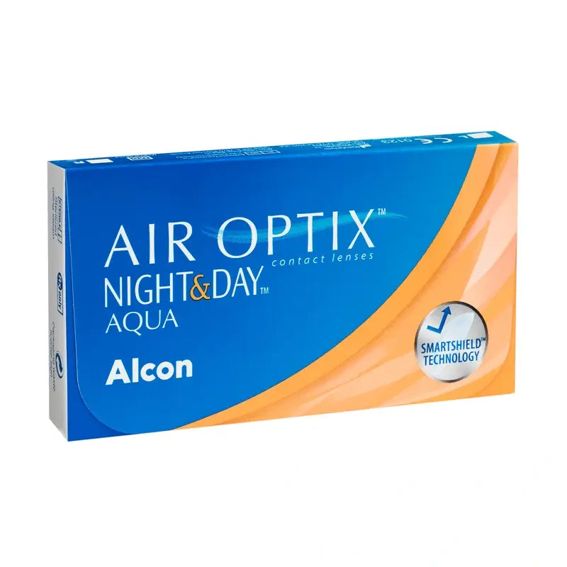 Air Optix Night&Day Aqua Spherical Monthly Contact Lenses, 6 units - -1.50, 8.6, 13.8