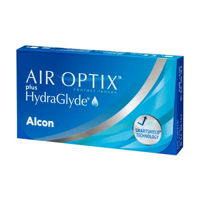 Air Optix Plus Hydraglade Monthly Spherical Contact Lenses, 6 units - +3.75, 8.6, 14.2