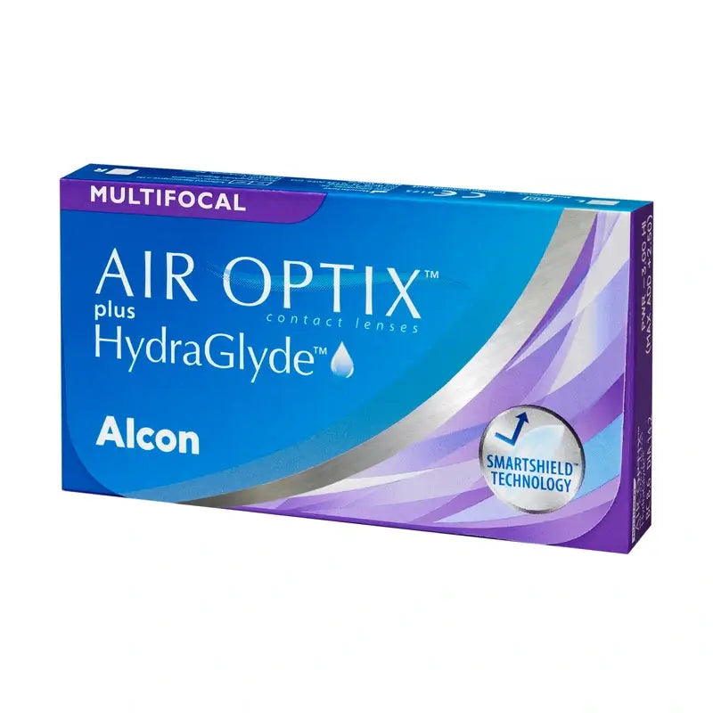 Air Optix Plus HydraGlyde Monthly Multifocal Lenses, 3 units - -2.00, 8.6, Medium, 14.2