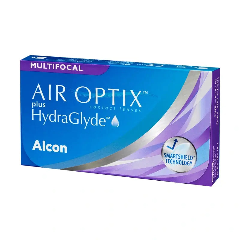 Air Optix Plus HydraGlyde -monitehoiset kuukausilinssit, 6 kpl