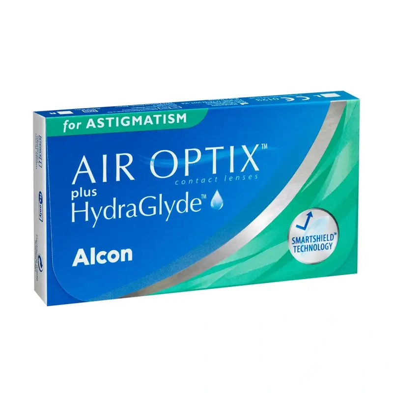 Air Optix Plus HydraGlyde -kuukausittaiset tooriset piilolinssit, 3 kpl