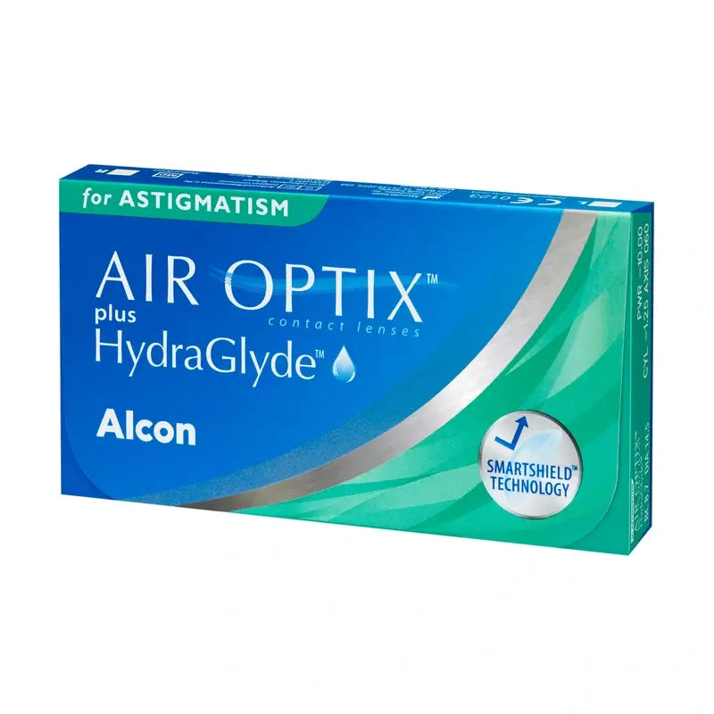 Air Optix Plus HydraGlyde -kuukausittaiset tooriset piilolinssit, 6 kpl