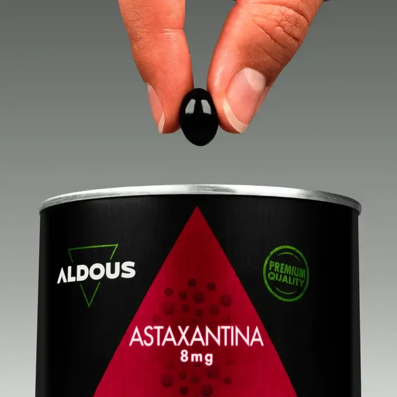 Aldous Bio Puhdas luonnollinen astaksantiini, 120 kapselia