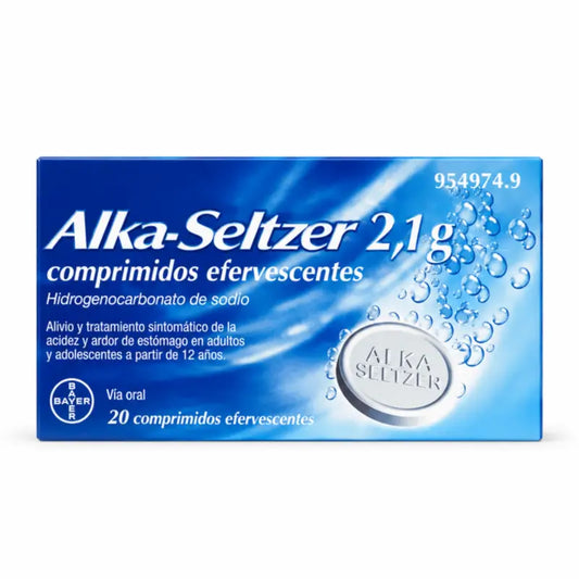 Alka Seltzer -happoa neutraloiva lääke, 20 poreilevaa tablettia