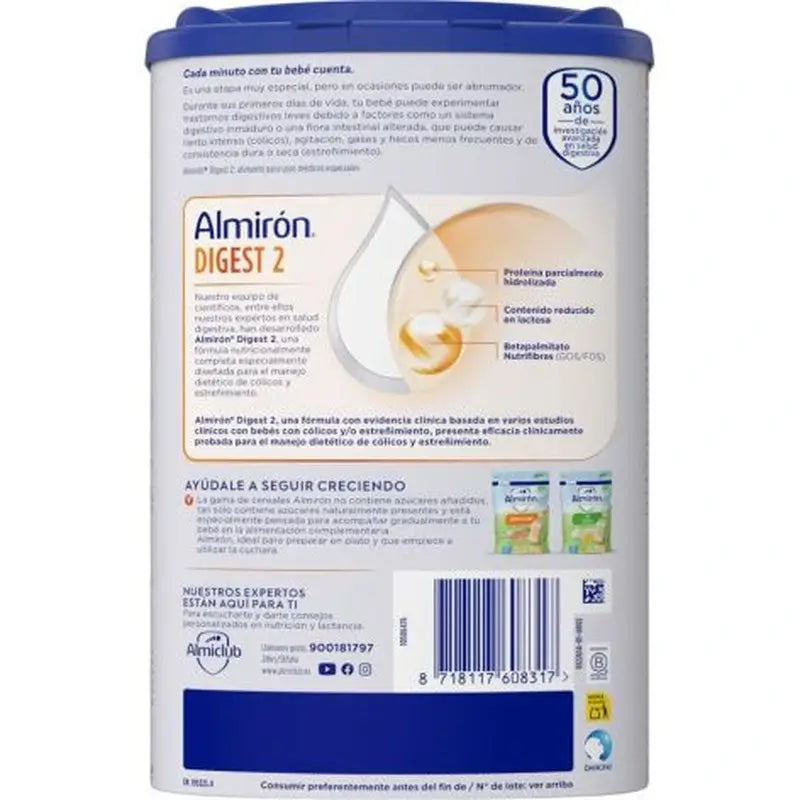 Almirón Advance Digest 2, 8 x 800 g