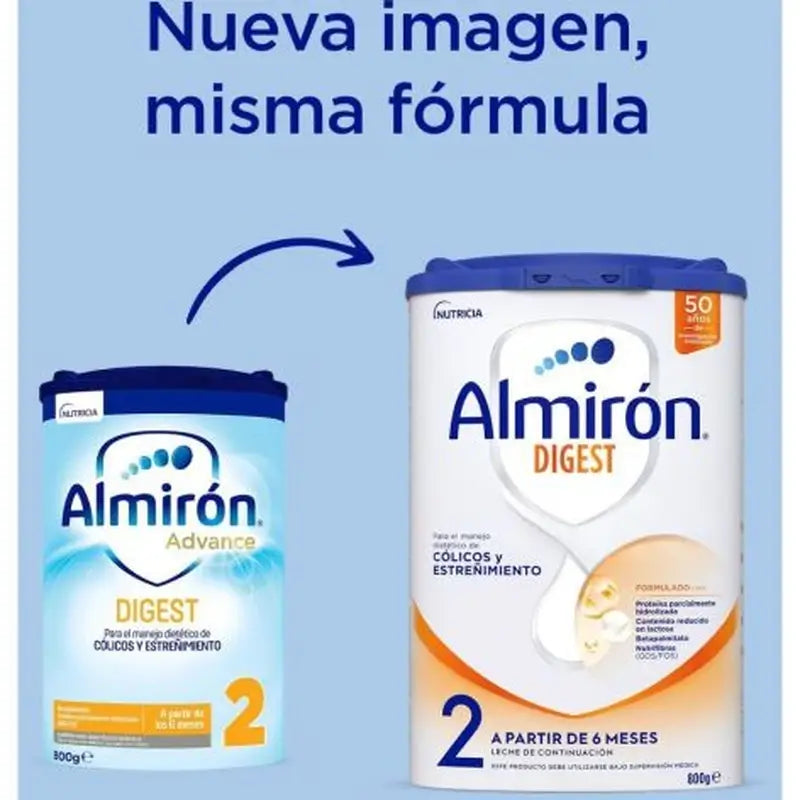 Almirón Advance Digest 2, 8 x 800 g