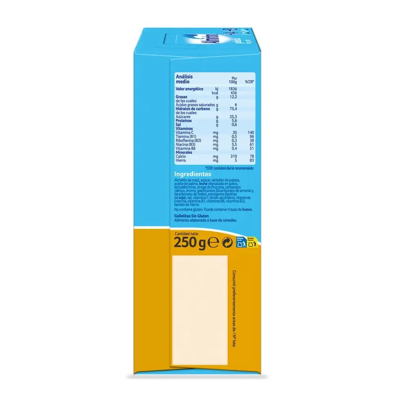 Almirón, gluteenittomat vauvakeksit, 4 kuukaudesta alkaen, 250 g