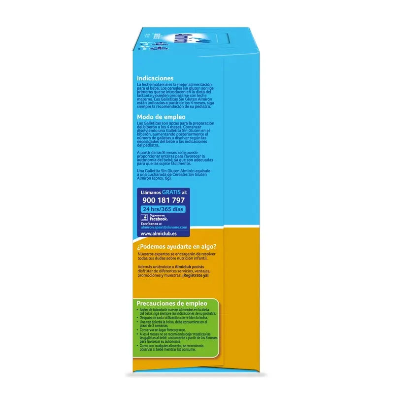 Almirón, gluteenittomat vauvakeksit, 4 kuukaudesta alkaen, 250 g