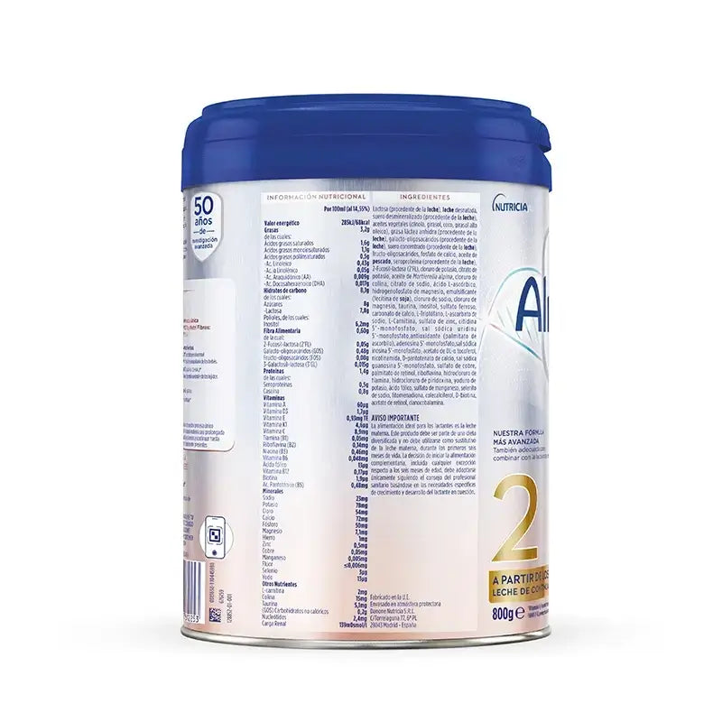 Almirón Profutura 2 -jatkomaitojauhe, 6 kuukauden iästä alkaen, 2 x 800 g:n pakkaus