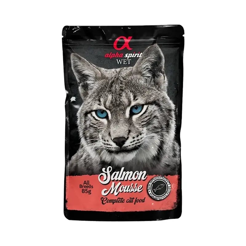 Alpha Spirit Feline Salmon Mousse, 24 x 85 g