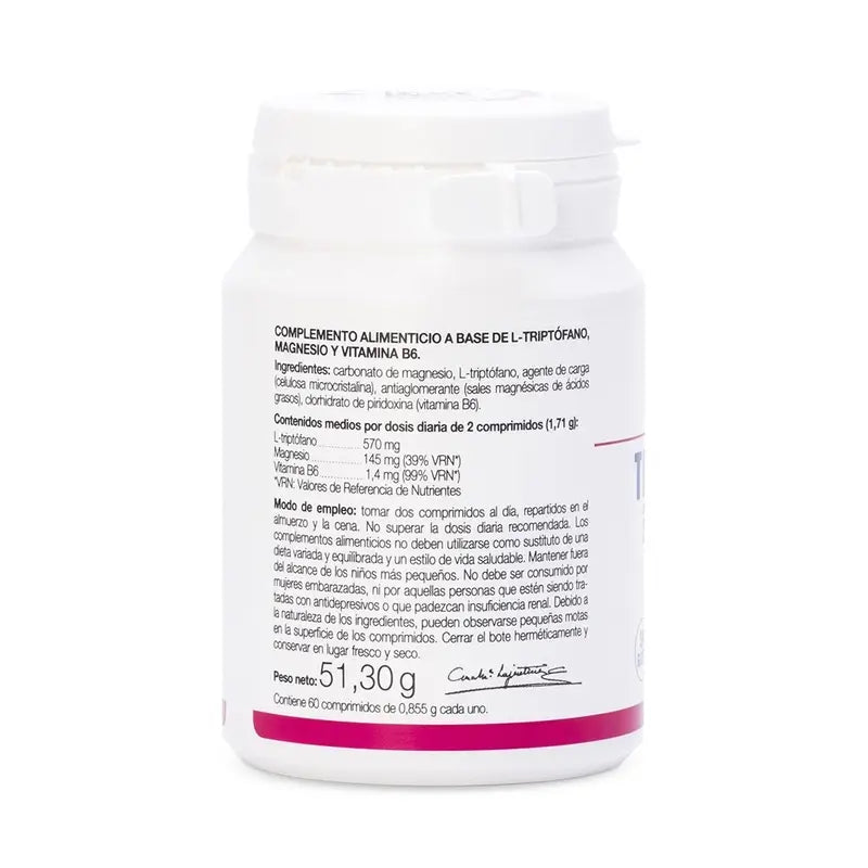 Ana Maria Lajusticia: Tryptofaani, magnesium ja B6-vitamiini, 60 tablettia