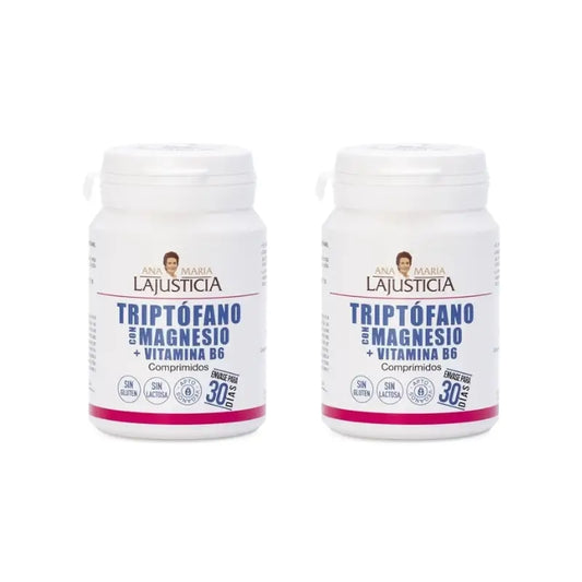 Ana Maria Lajusticia Tryptophan with Magnesium + Vitamin B6, 2x60 tablets