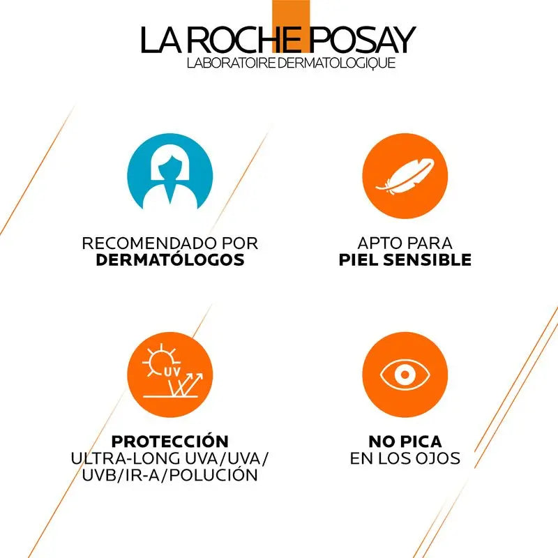 La Roche-Posay Anthelios UVMune 400 näkymätön aurinkovoide kasvoille SPF50+, 50 ml