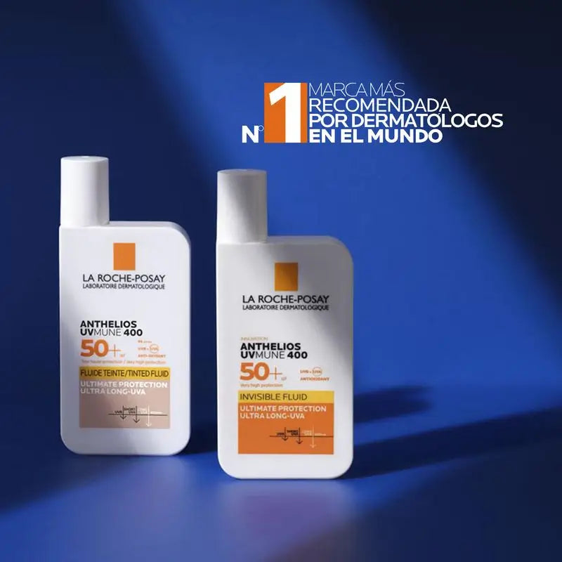 La Roche-Posay Anthelios UVMune 400 näkymätön aurinkovoide kasvoille SPF50+, 50 ml