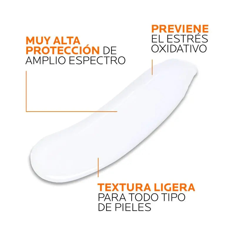 La Roche-Posay Anthelios UVMune 400 näkymätön aurinkovoide kasvoille SPF50+, 50 ml