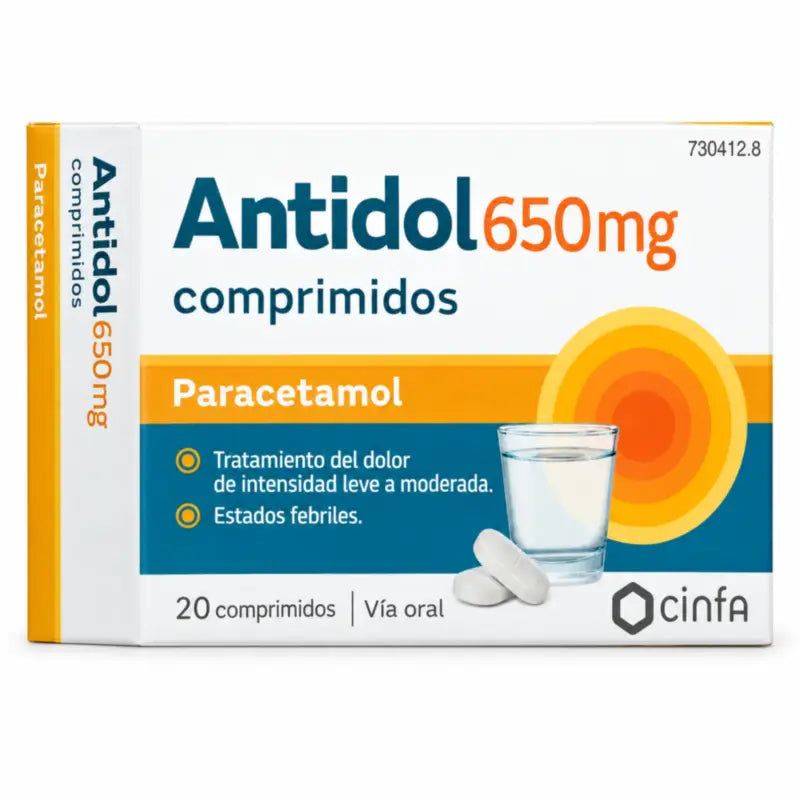 Antidol 650 mg, 20 tablettia